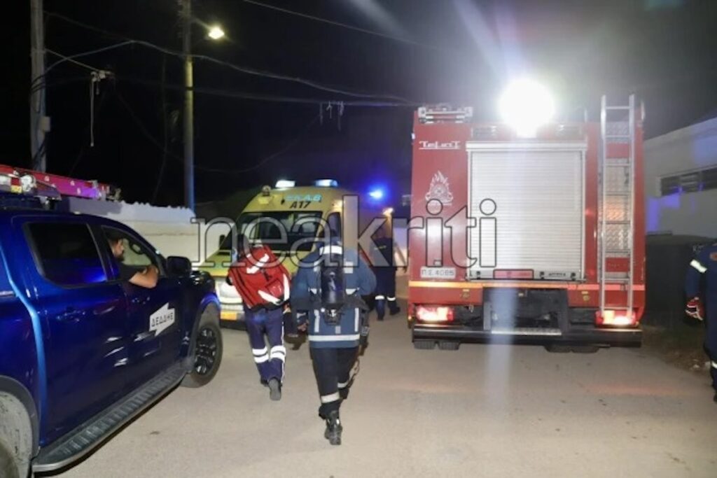 Ηράκλειο Κρήτης Φωτιά Πυρκαγιά Γήπεδο