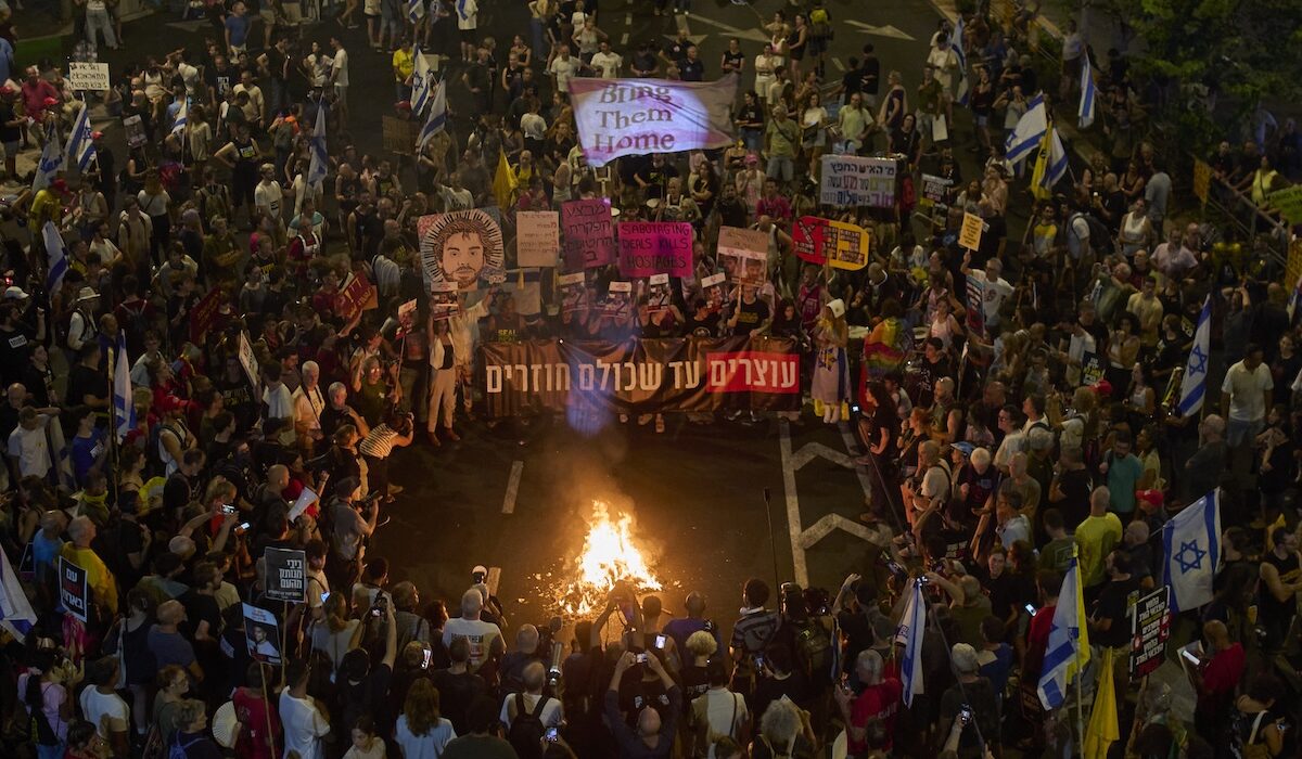 Ισραήλ Διαδηλώσεις Όμηροι