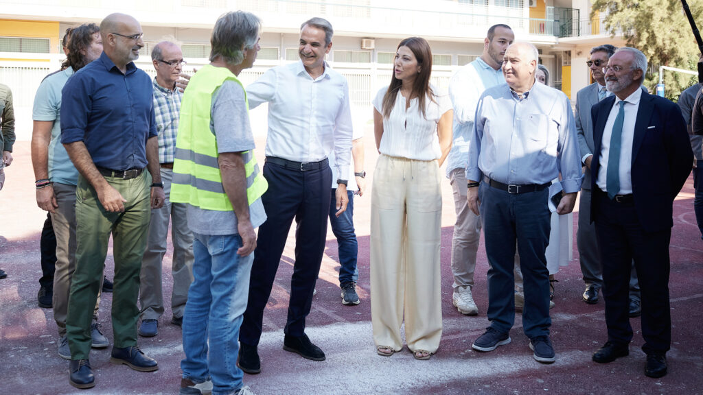 Κυριάκος Μητσοτάκης σχολείο