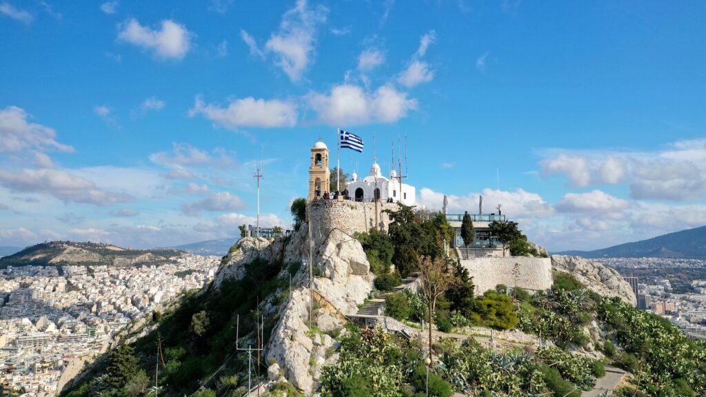 λυκαβηττός τουρίστας
