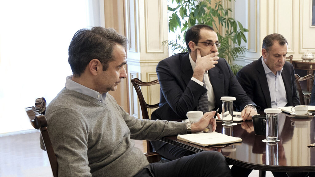 Γρηγόρης Δημητριάδης Κυριάκος Μητσοτάκης
