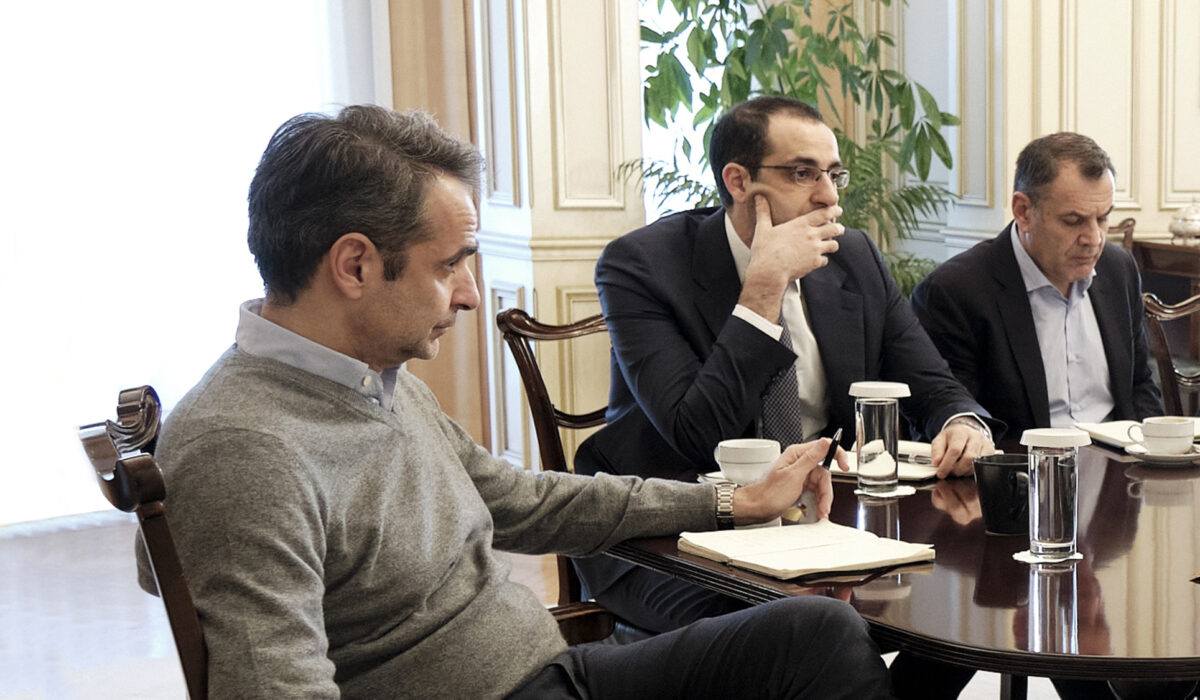 Γρηγόρης Δημητριάδης Κυριάκος Μητσοτάκης