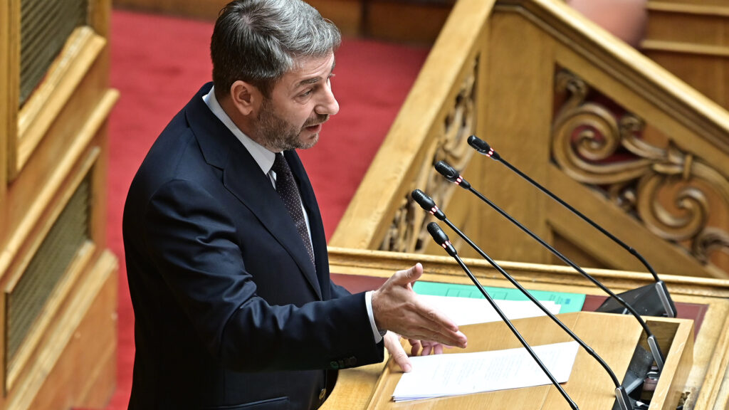 Νίκος Ανδρουλάκης στη Βουλή