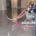 Εικόνες ντροπής στο Νοσοκομείο Τρικάλων: Πλημμύρισε το υπόγειο μετά την ξαφνική νεροποντή