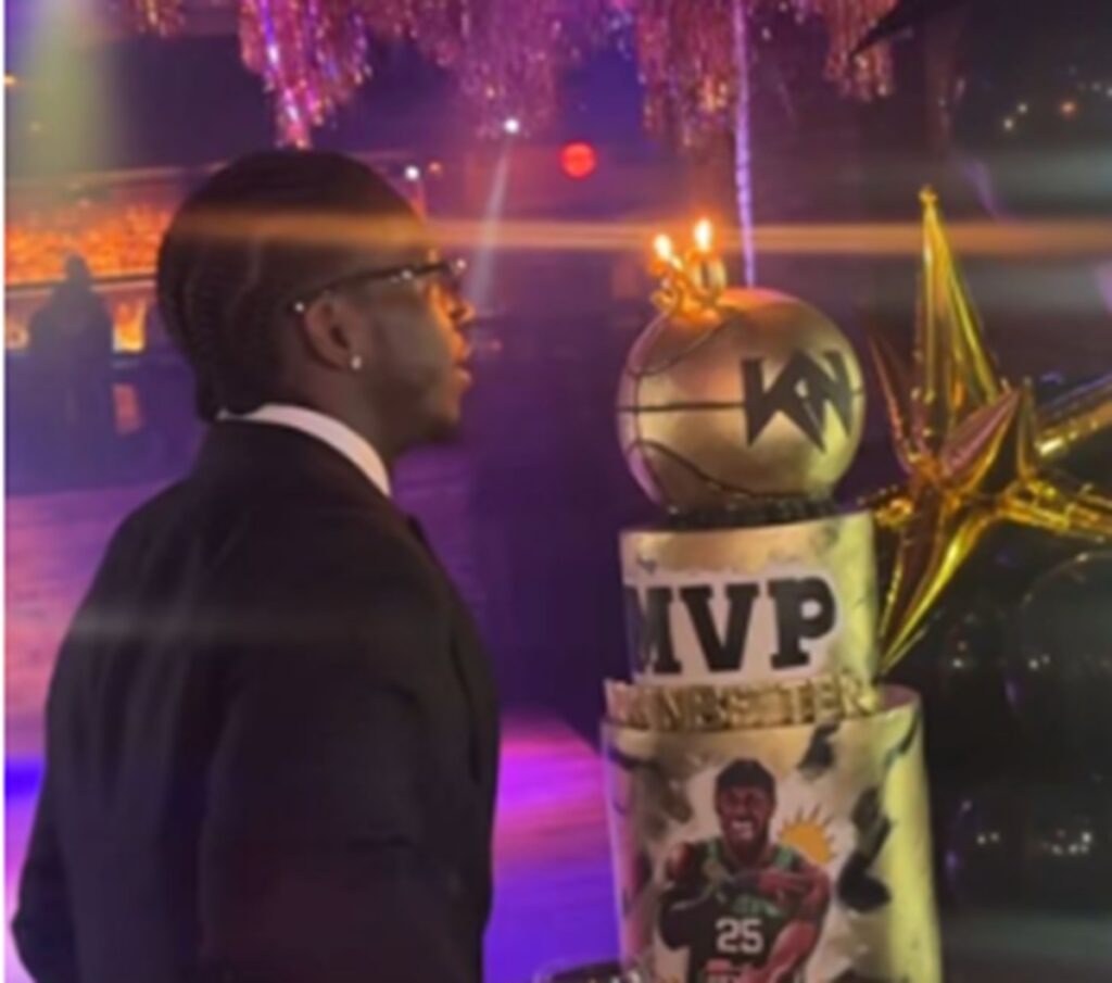 Κέντρικ Ναν: Έκλεψε τις εντυπώσεις η «MVP» τούρτα για τα 30α γενέθλια – Οι ευχές του Παναθηναϊκού