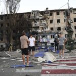Ουκρανία Ζαπορίζια Επίθεση Πόλεμος