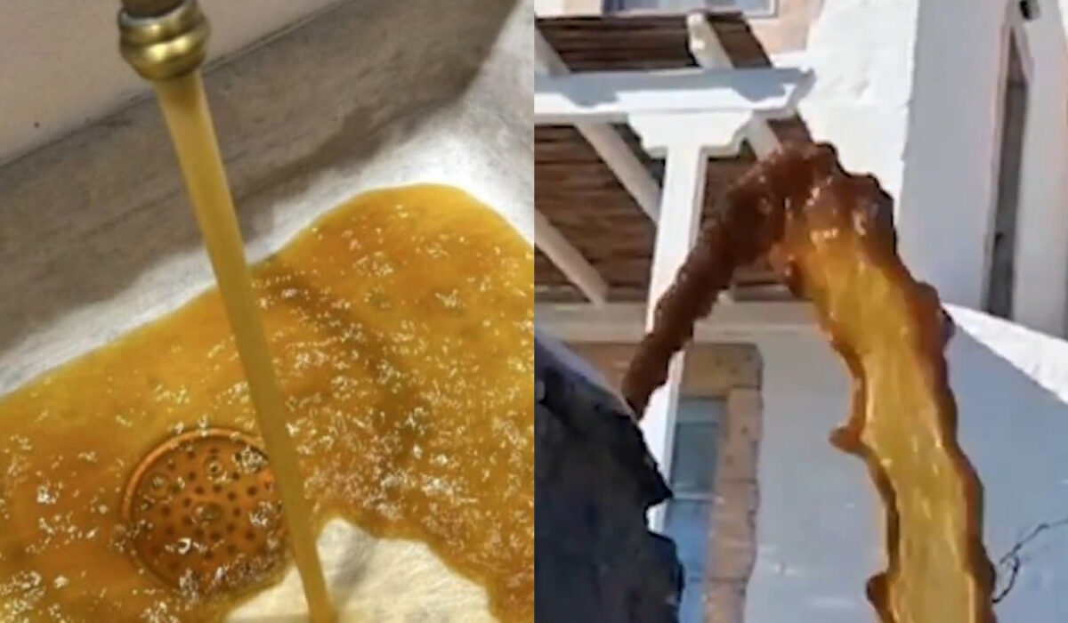 Καφέ νερό στην Πάτμο