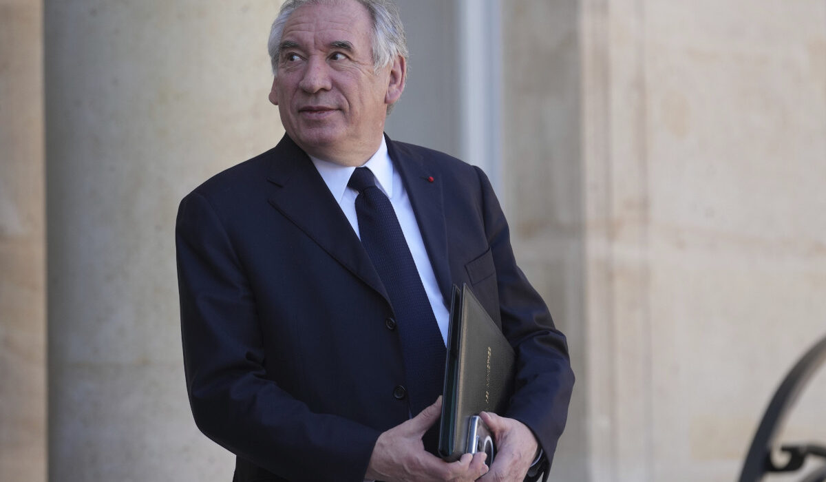 Ο πρωθυπουργός της Γαλλίας, Φρανσουά Μπαϊρού