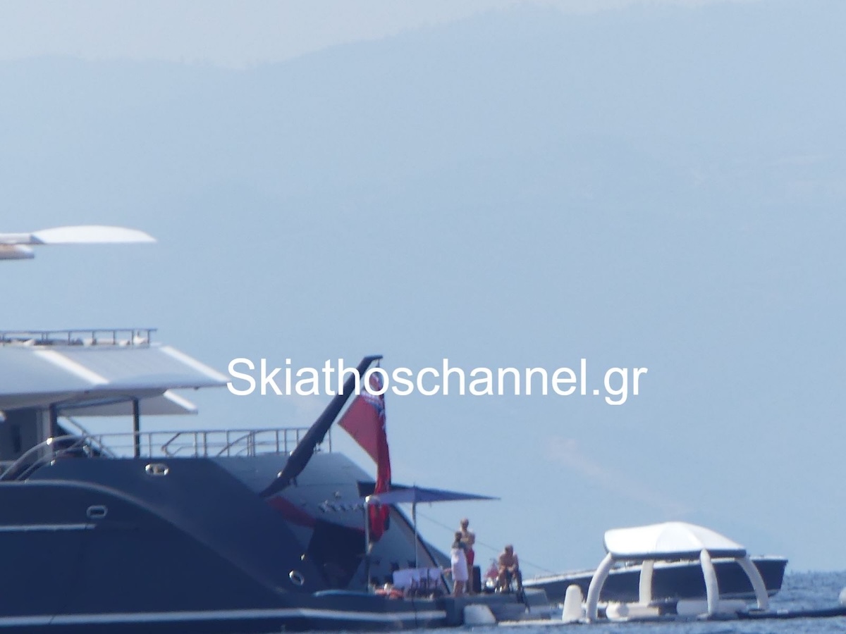Σκιάθος Θαλαμηγός Γιοτ Ρούπερτ Μέρντοχ
