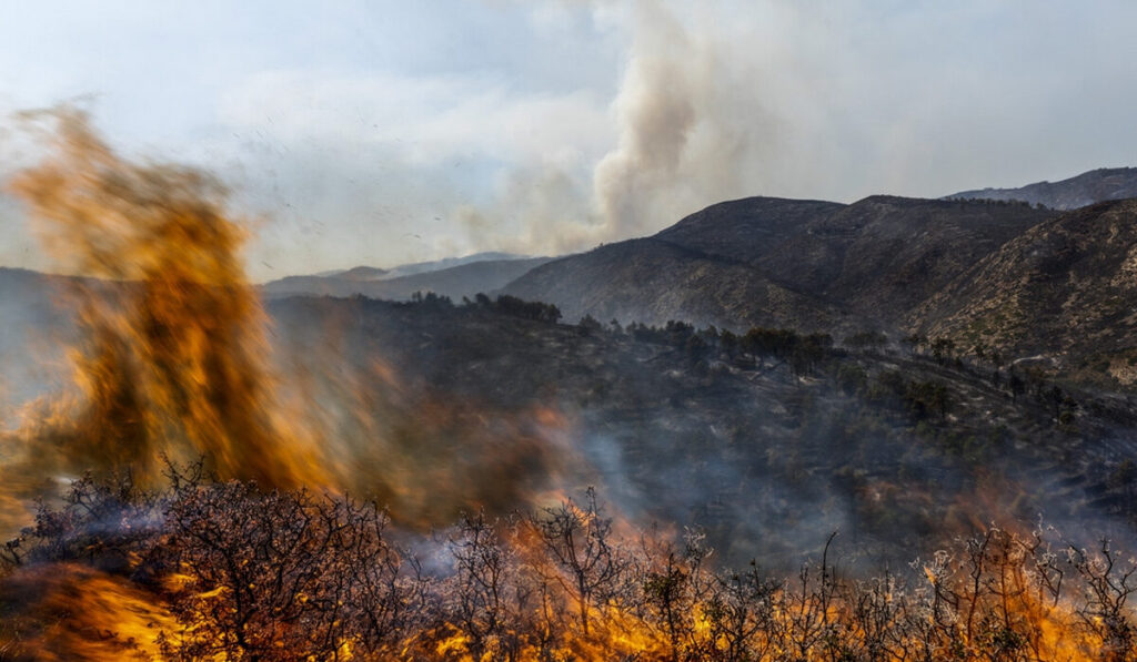 Η νότια Ευρώπη στις φλόγες – Μάχη με τη φωτιά και καύσωνα σε Ιταλία, Ισπανία, Πορτογαλία