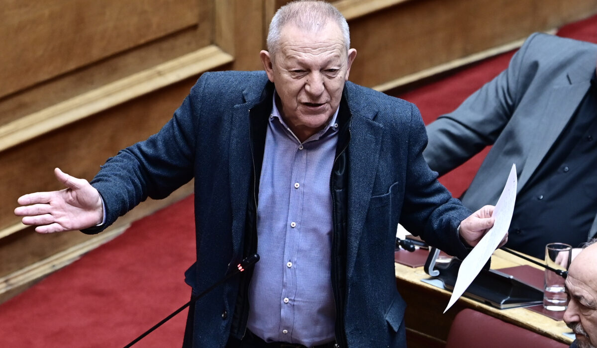 Ο κοινοβουλευτικός εκπρόσωπος του ΚΚΕ, Θανάσης Παφίλης
