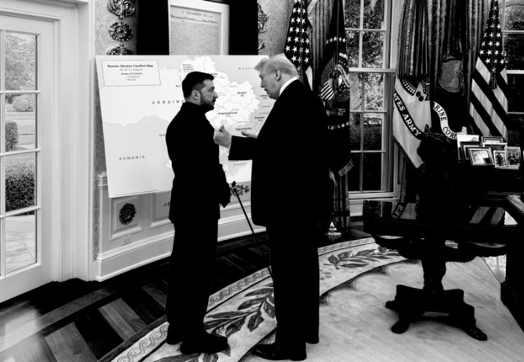 Ο χάρτης που έδειξε ο Ζελένσκι στον Τραμπ – Δείτε εικόνα