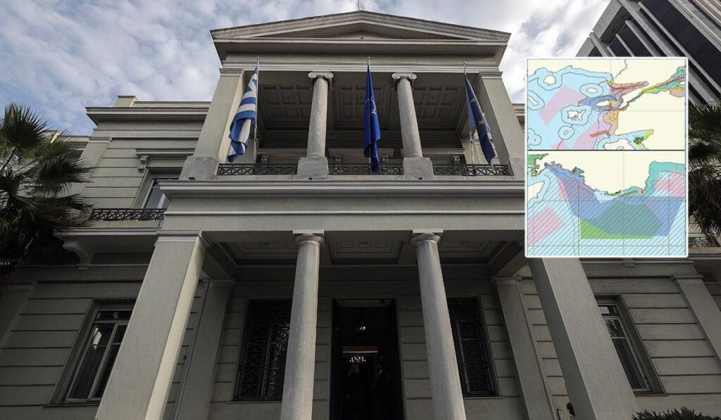 Αυστηρή απάντηση της Αθήνας στην Τουρκία για τα θαλάσσια πάρκα: Δεν παράγει κανένα έννομο αποτέλεσμα – Παράνομη ενέργεια