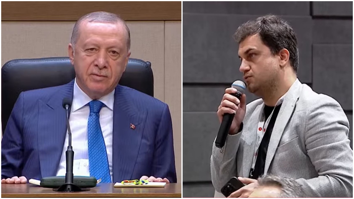 Αμηχανία Ερντογάν σε ερώτηση για «παζάρια» με τον γιο του Τραμπ (βίντεο)