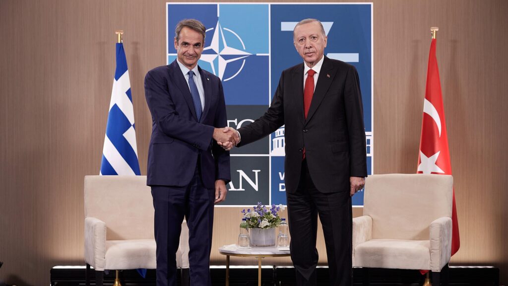 Κυριάκος Μητσοτάκης Ρετζέπ Ταγίπ Ερντογάν