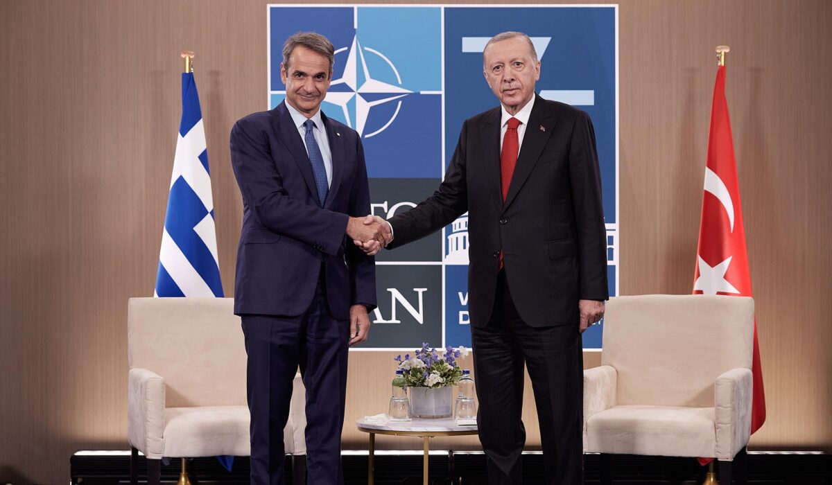 Κυριάκος Μητσοτάκης Ρετζέπ Ταγίπ Ερντογάν