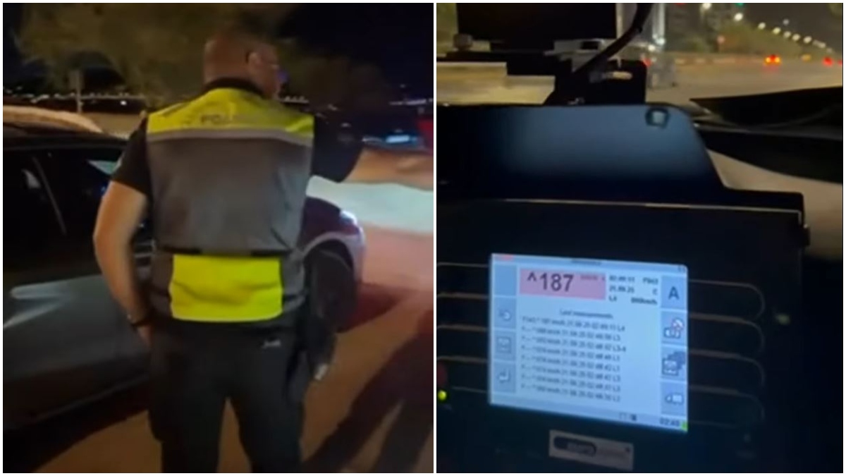 «Σφαίρα» στη Συγγρού: Έτρεχε με 187 χλμ/ώρα – Η στιγμή που τον «τσιμπάει» το ραντάρ