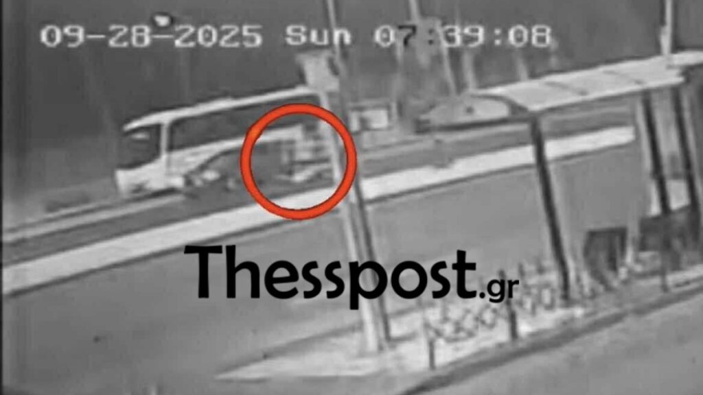 Βίντεο ντοκουμέντο: Αυτοκίνητο παρασύρει 40χρονη στη Θεσσαλονίκη – Στη ΜΕΘ η γυναίκα