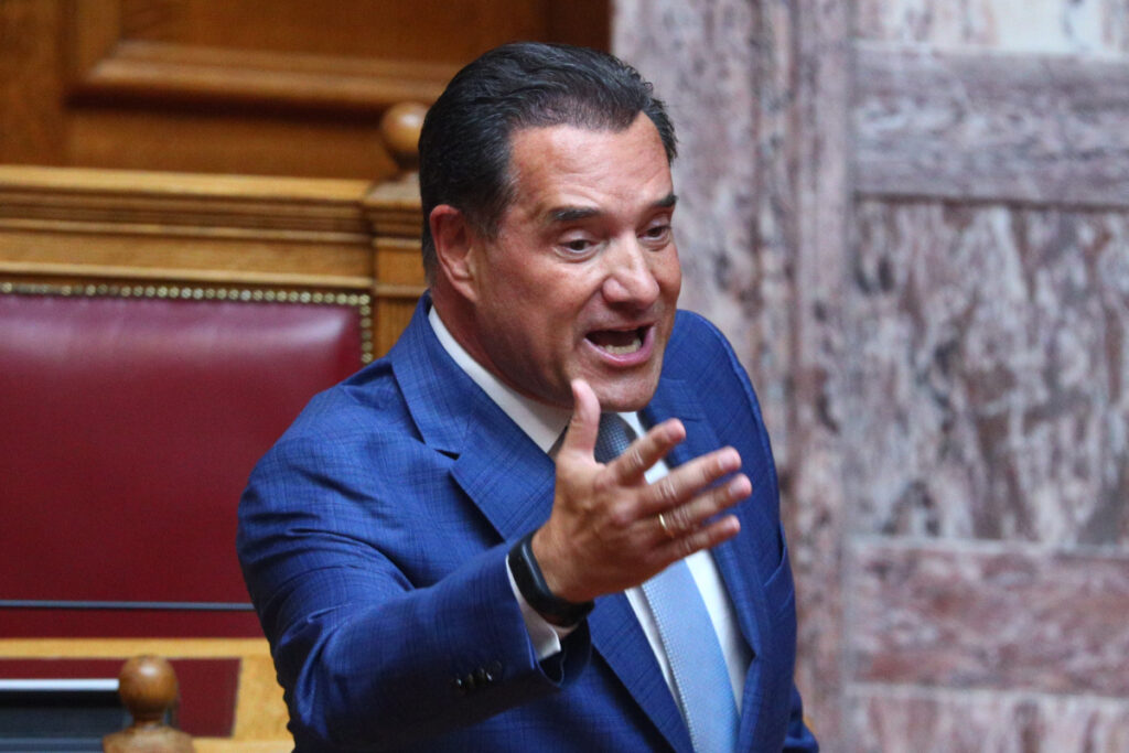 Άδωνις Γεωργιάδης στη Βουλή