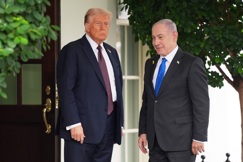 Ντόναλντ Τραμπ Μπενιαμίν Νετανιάχου