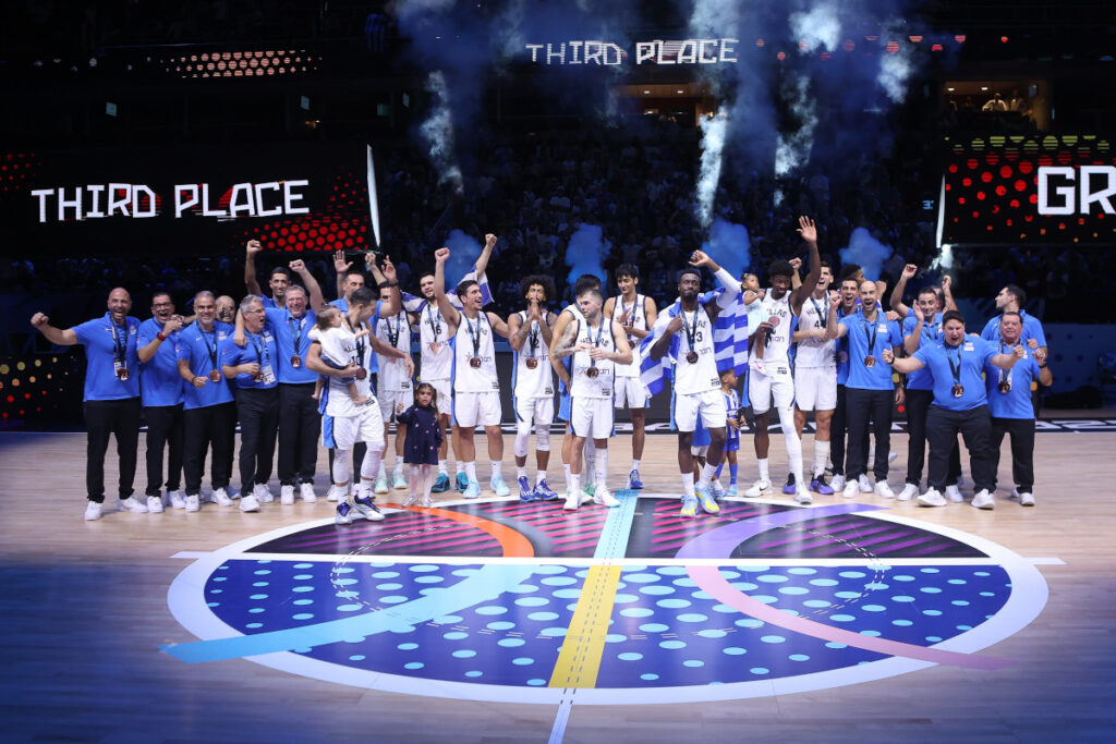 Εθνική Ελλάδας χάλκινο μετάλλιο Eurobasket 2025