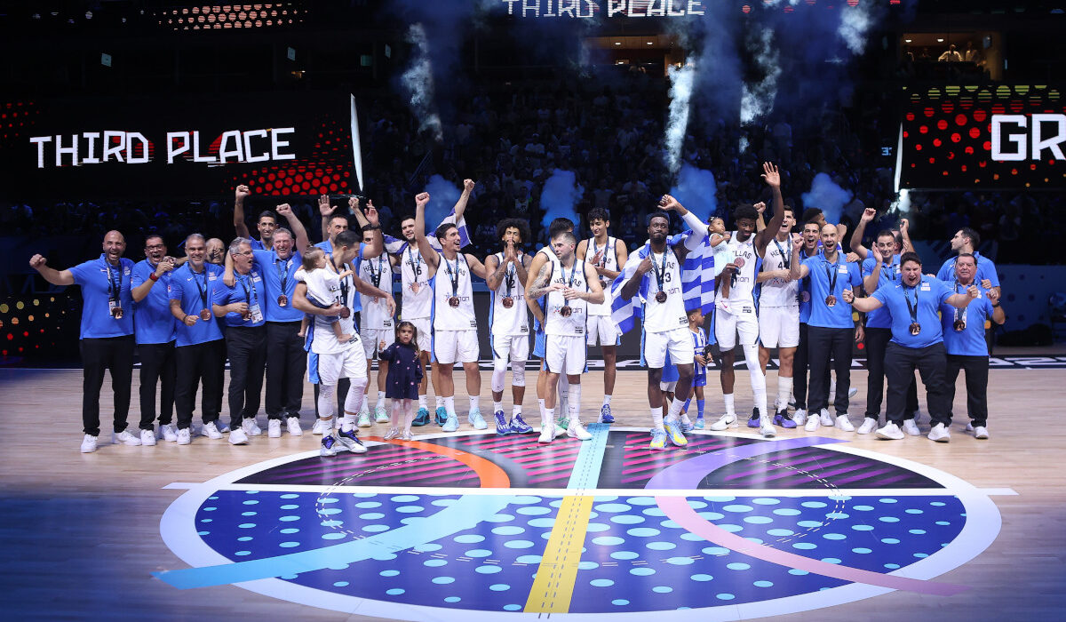 Εθνική Ελλάδας χάλκινο μετάλλιο Eurobasket 2025