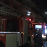 Φωτιά σε ξενοδοχείο στο κέντρο της Αθήνας