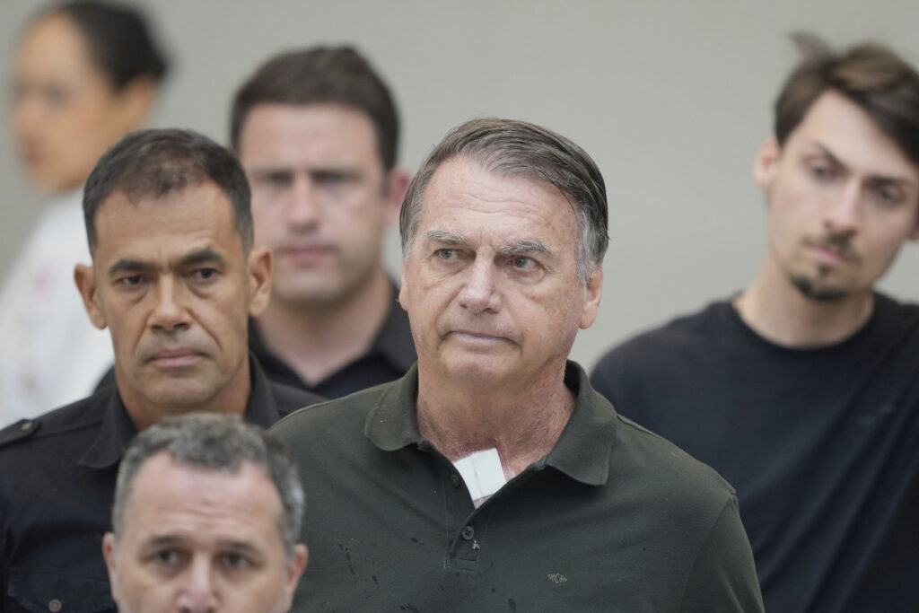 Ο πρώην πρόεδρος της Βραζιλίας, Ζαΐχ Μπολσονάρου
