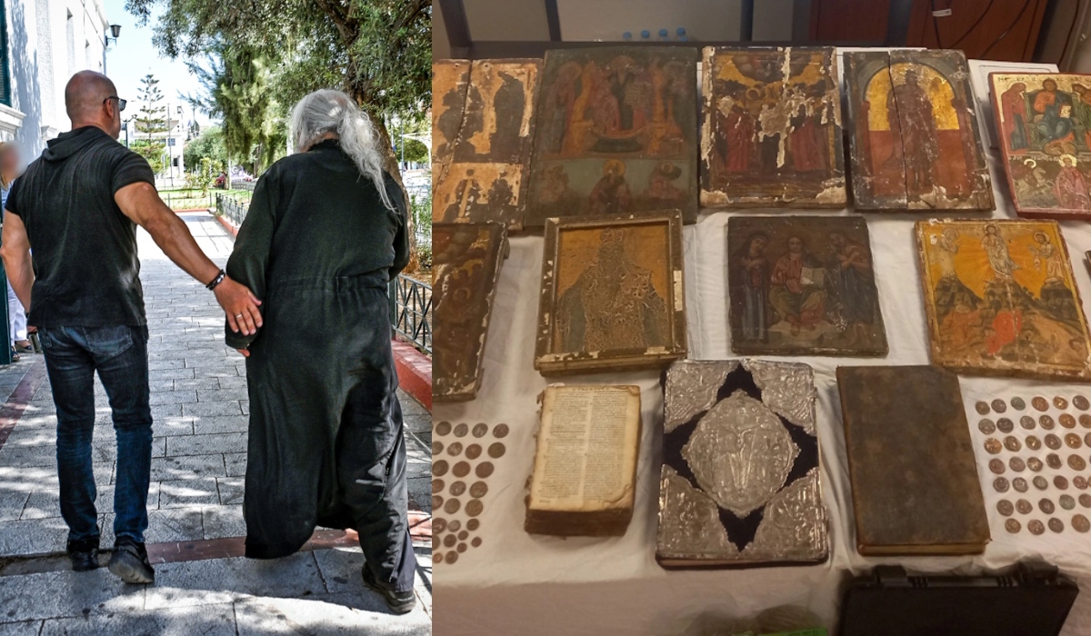 Καλάβρυτα Εικόνες Αρχαιοκαπηλία