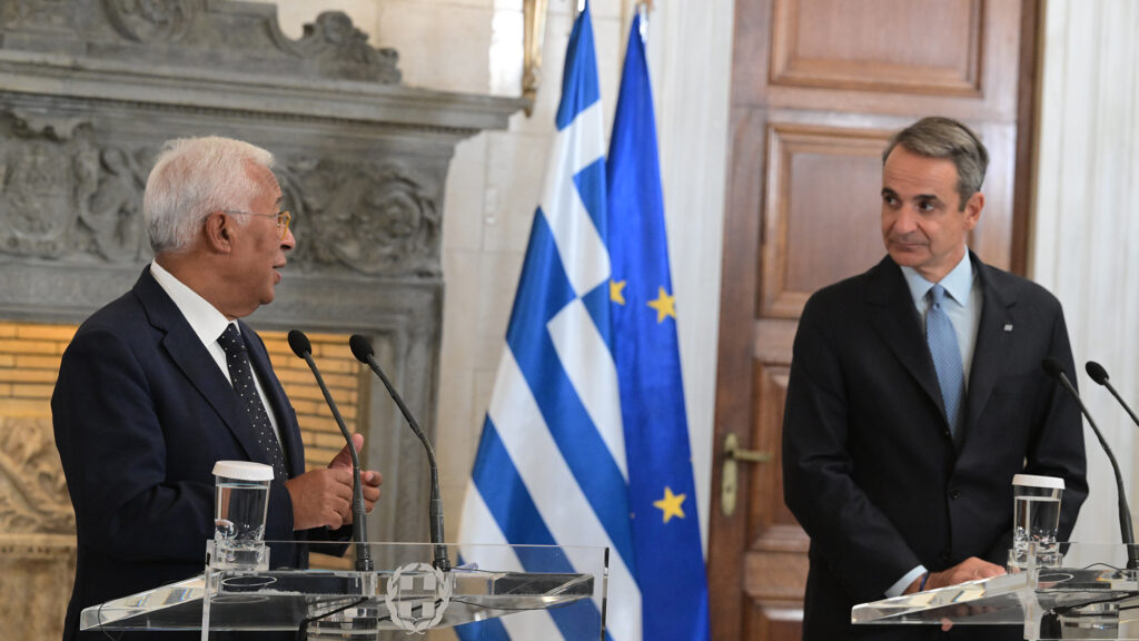 Κυριάκος Μητσοτάκης Αντόνιο Κόστα