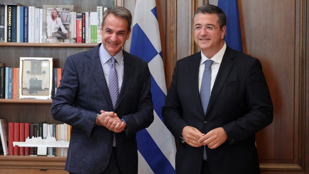 Κυριάκος Μητσοτάκης Απόστολος Τζιτζικώστας