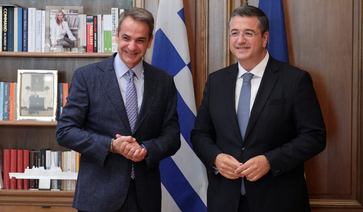 Κυριάκος Μητσοτάκης Απόστολος Τζιτζικώστας