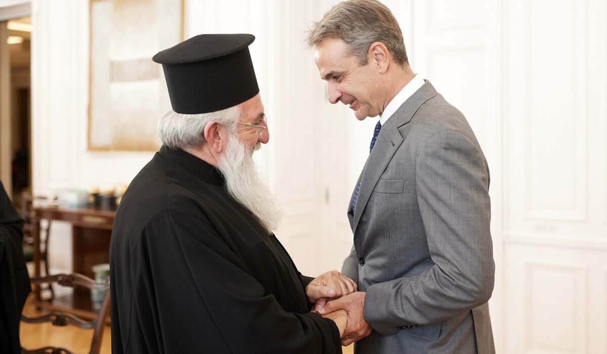 Κυριάκος Μητσοτάκης Αρχιεπίσκοπος Κρήτης
