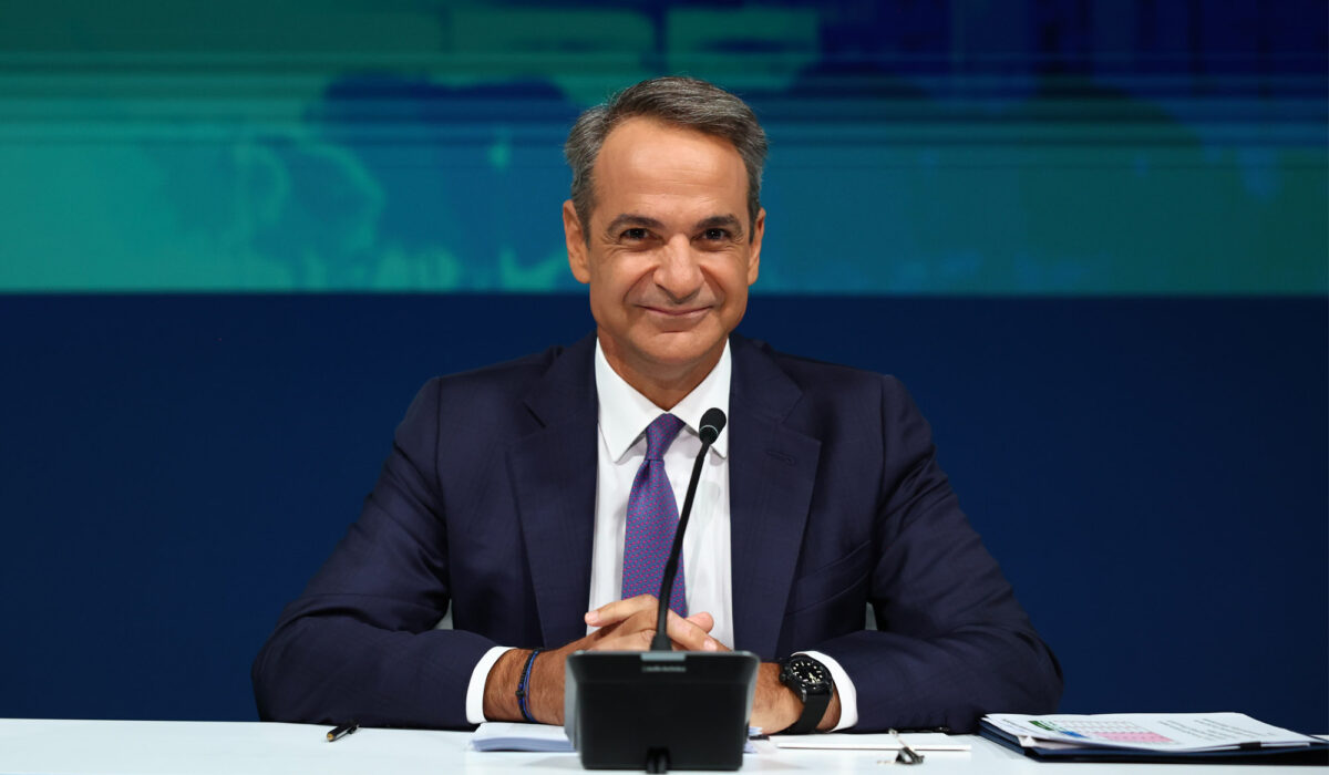 LIVE: O K. Mητσοτάκης στη ΔΕΘ – Δεν πρόκειται να αλλάξει ο εκλογικός νόμος