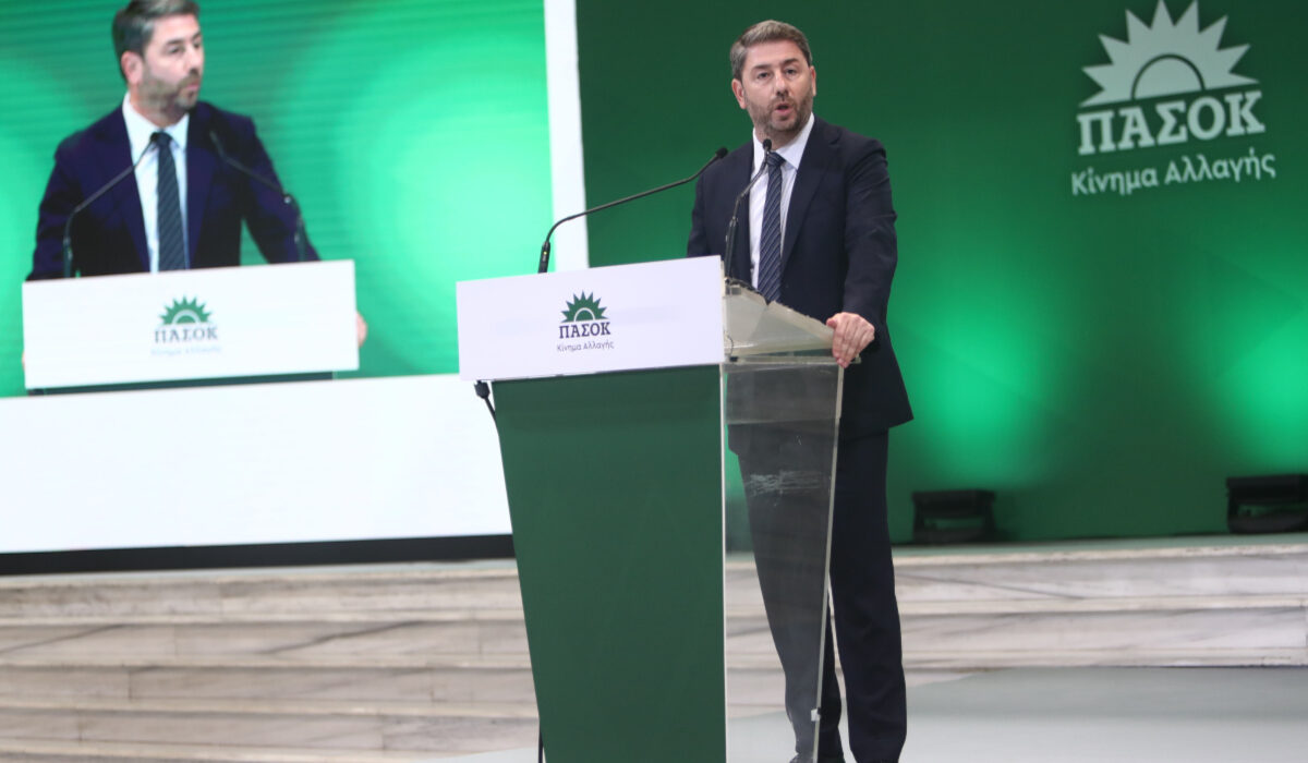 Ο πρόεδρος του ΠΑΣΟΚ Νίκος Ανδρουλάκης στη ΔΕΘ