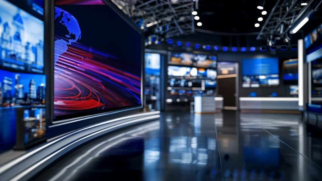 στούντιο, studio tv