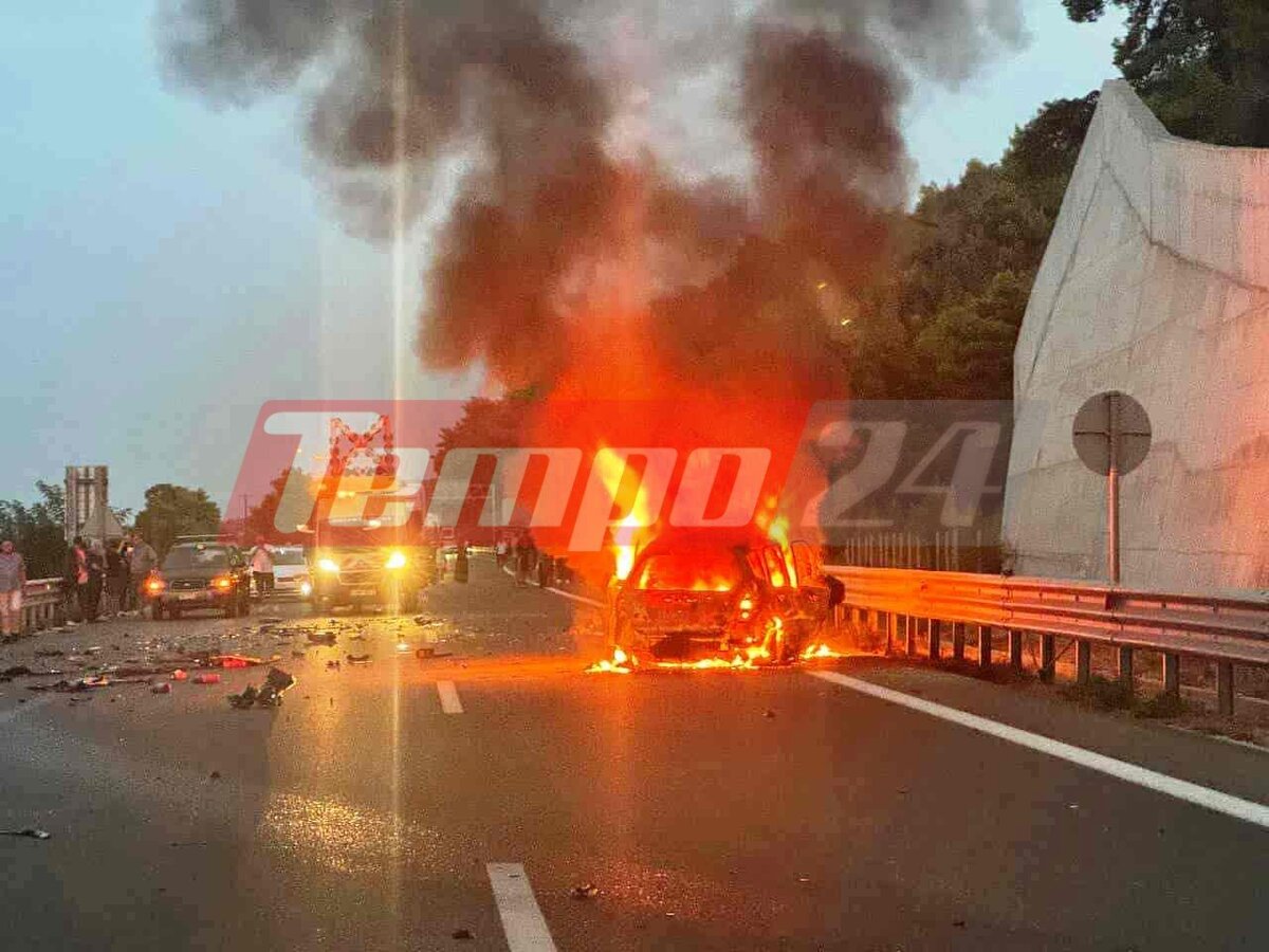 Φρικτό τροχαίο στην Ολυμπία Οδό με έναν νεκρό.