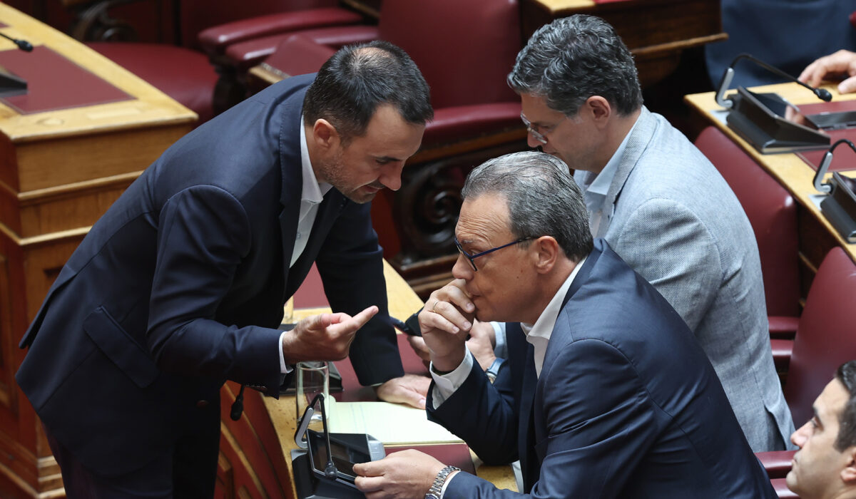 Σωκράτης Φάμελλος Αλέξης Χαρίτσης
