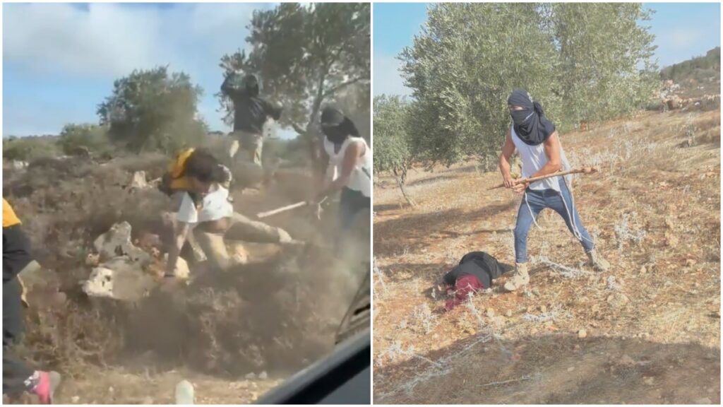 Ισραηλινό πογκρόμ στη Δυτική Όχθη: Έποικοι ξυλοκοπούν Παλαιστίνιους αγρότες – Σκληρό βίντεο