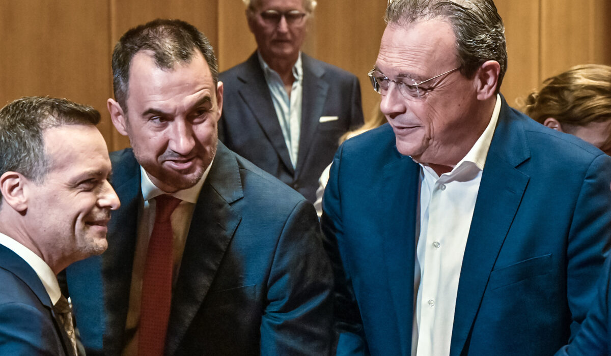 Σωκράτης Φάμελλος Αλέξης Χαρίτσης