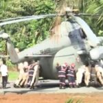 Ανεπανάληπτο φιάσκο: Προσγείωσαν το ελικόπτερο της προέδρου της Ινδίας σε φρέσκο τσιμέντο και… κόλλησε (βίντεο)
