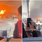 Τρομακτικό βίντεο: Μπαταρία άρπαξε φωτιά μέσα σε πτήση της Air China