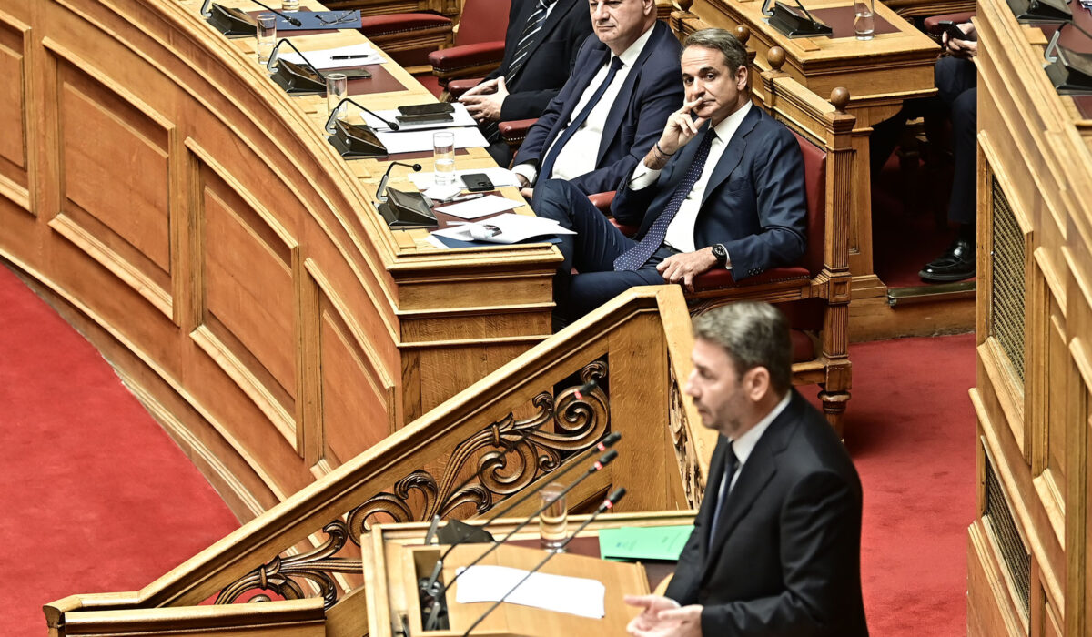 Νίκος Ανδρουλάκης Κυριάκος Μητσοτάκης