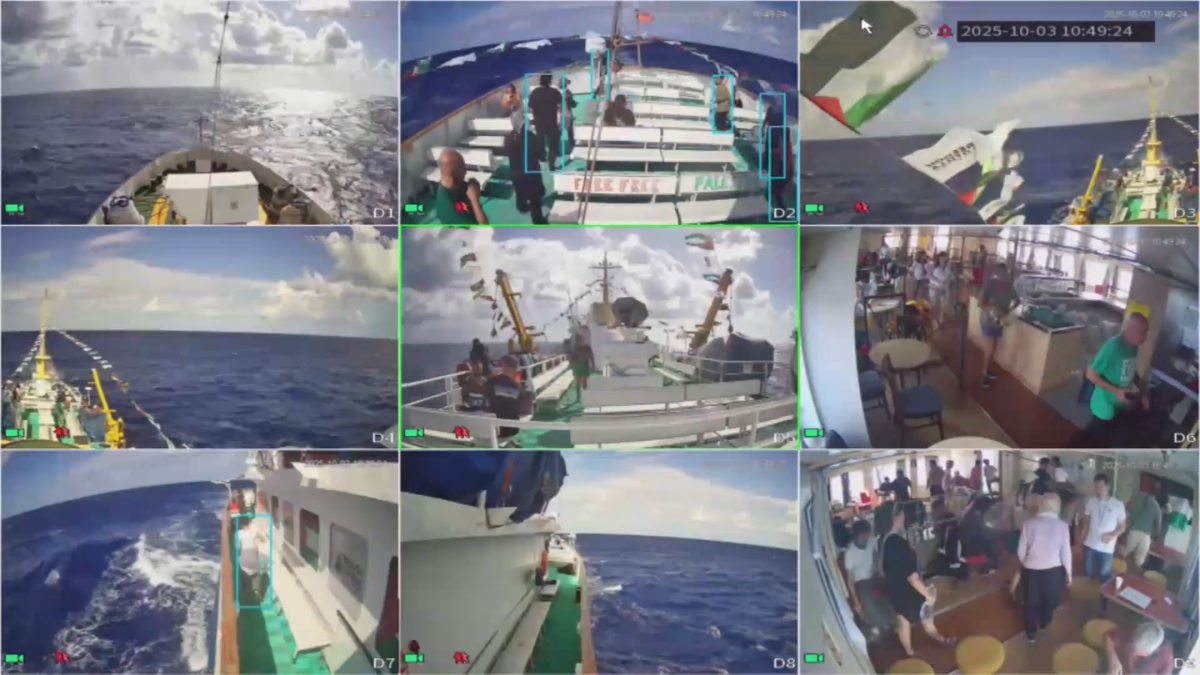 «Freedom Flotilla»: Νέος στολίσκος πλέει προς τη Γάζα - Εννέα πλοία με 100 ακτιβιστές, live εικόνα