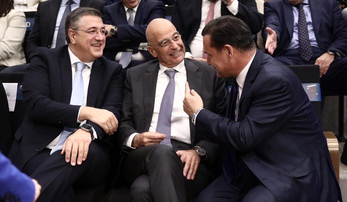 Άδωνις Γεωργιάδης Νίκος Δένδιας