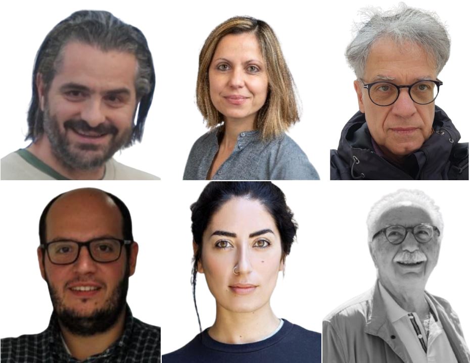 Αντώνης Αργυρός, Ελένη Διαμαντή, Σταμάτης Μπογιατζής, Παναγιώτης Μπαρκούτσος, Όλγα Αλεξοπούλου, Κώστας Γαβρόγλου