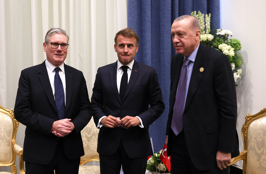 Αίγυπτος Γάζα Κιρ Στάρμερ Εμανουέλ Μακρόν Ρετζέπ Ταγίπ Ερντογάν