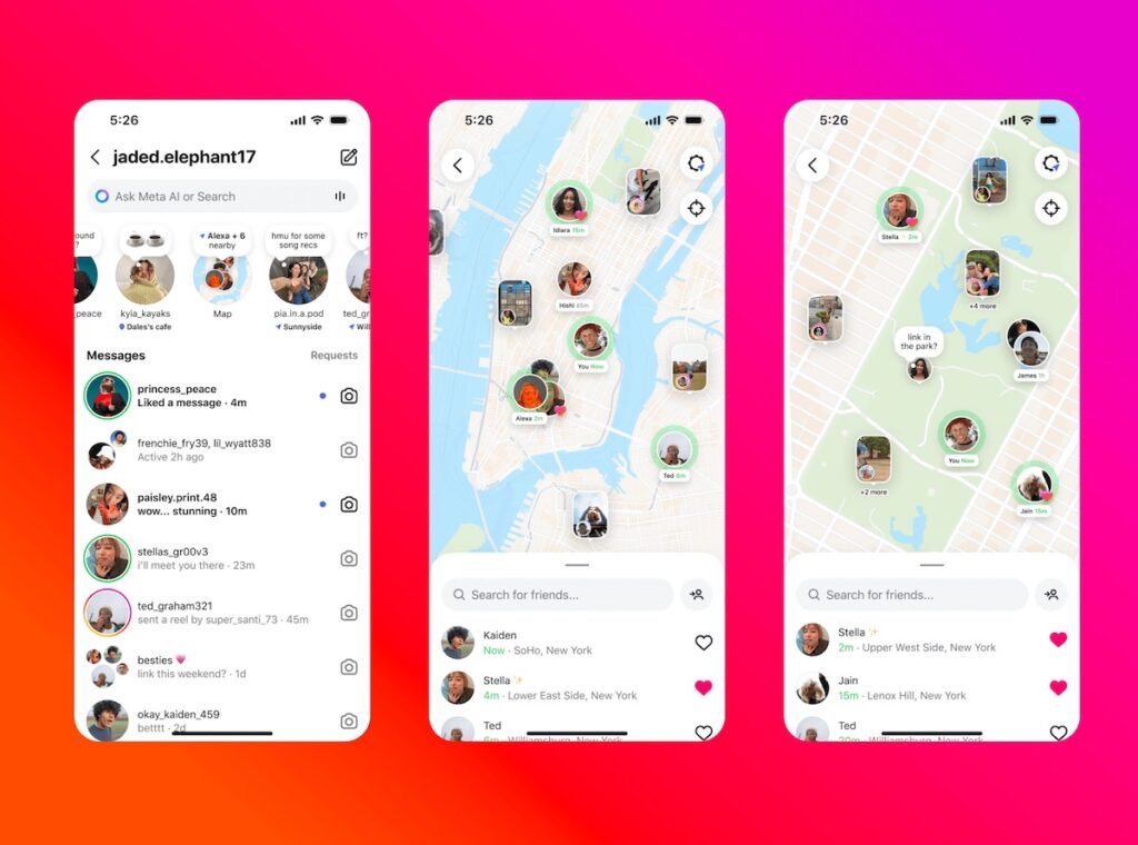 Instagram Map Χάρτης
