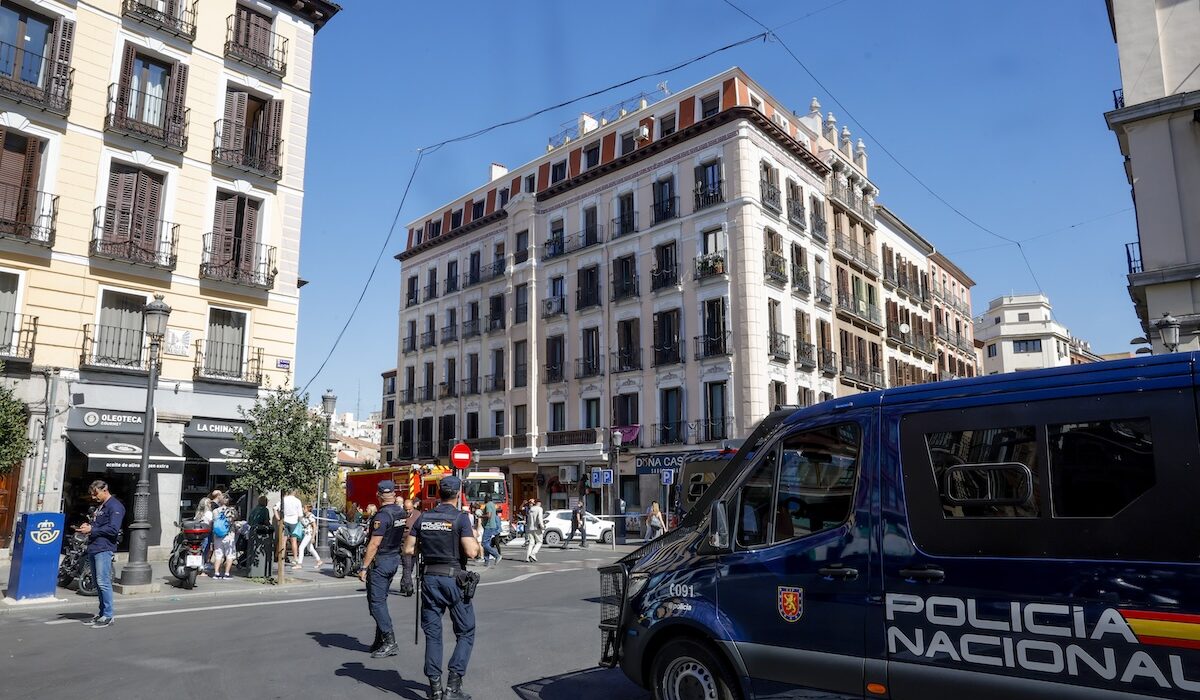 Ισπανία Μαδρίτη Κατάρρευση Κτηρίου