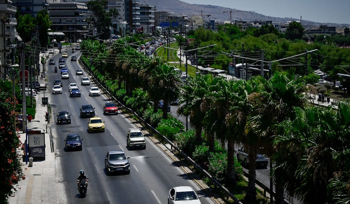 Κίνηση Αυτοκίνητα Παραλιακή Λεωφόρος